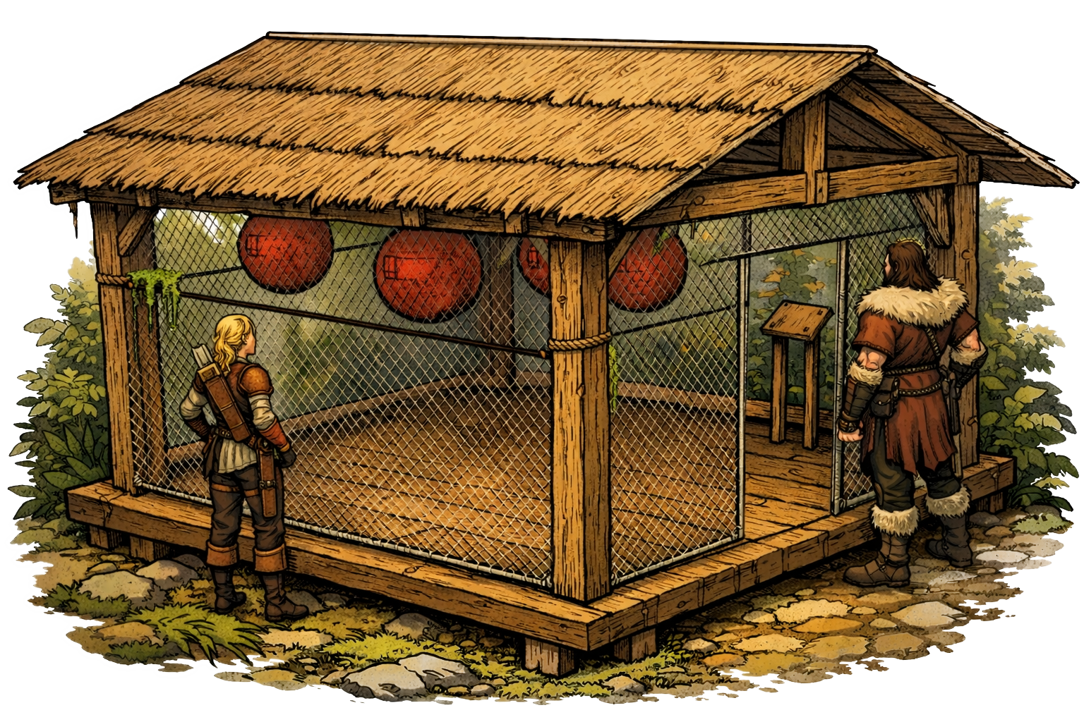 Module archerie foret